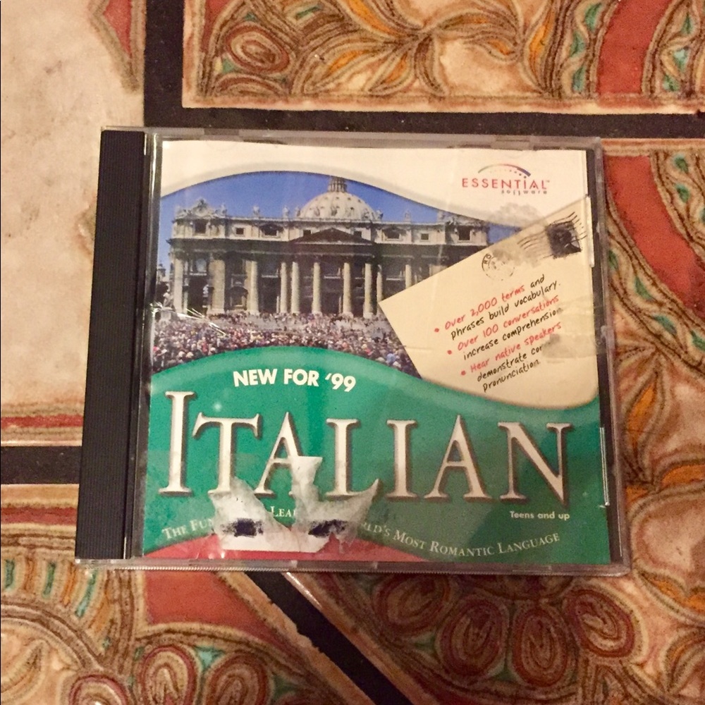 School/office Learn Italian Computer Game